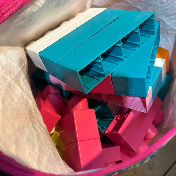 Big Building Bag - Pink and Multicolor - Picture 2 of 2